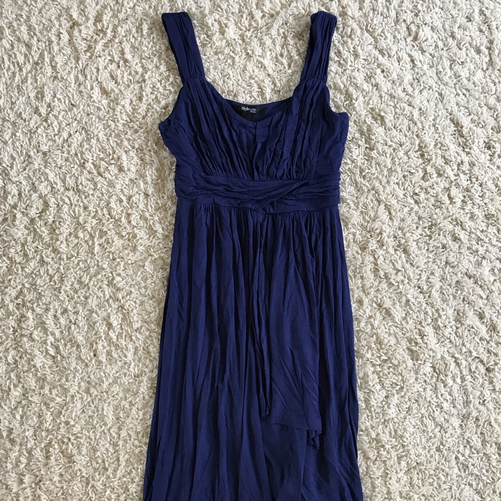 Style and Co Blue Dress. Size SP